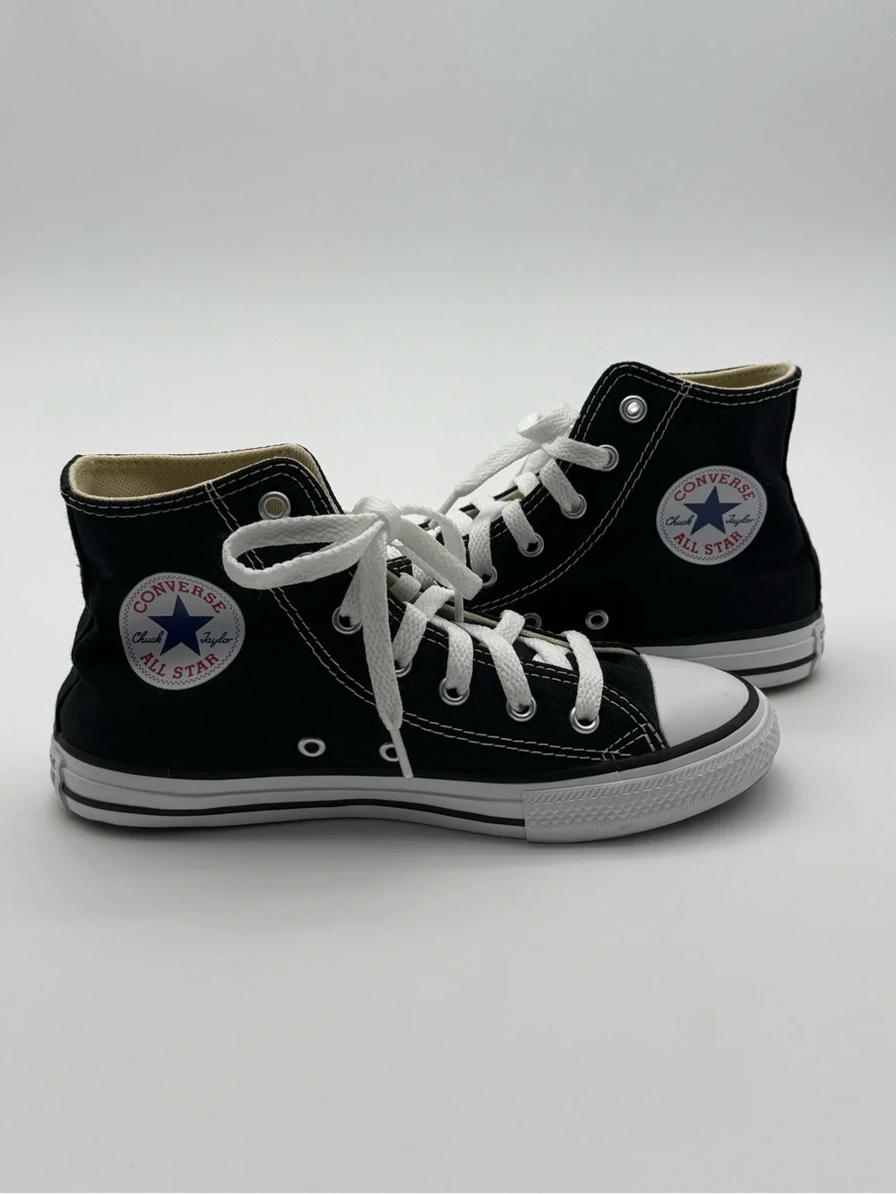 Converse Chuck Taylor Allstar Hi Black Sneakers Kids Size 2